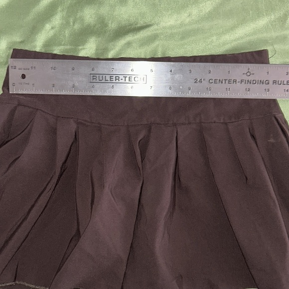 Brown Micro Mini Skirt - Picture 6 of 9